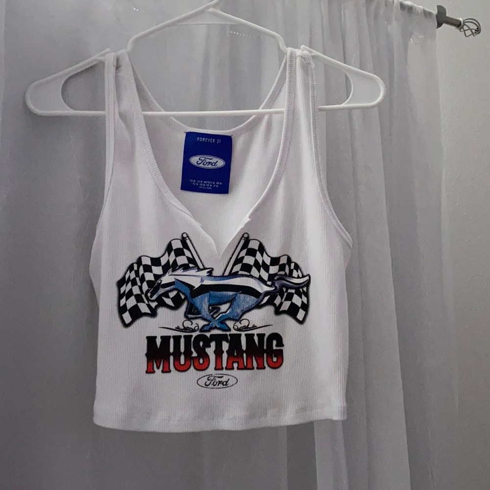 Ford Mustang crop top